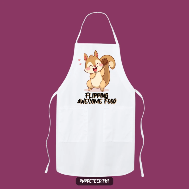 Kitchen Fun Squirrel Puppet Apron: Nutty Acrobatics!