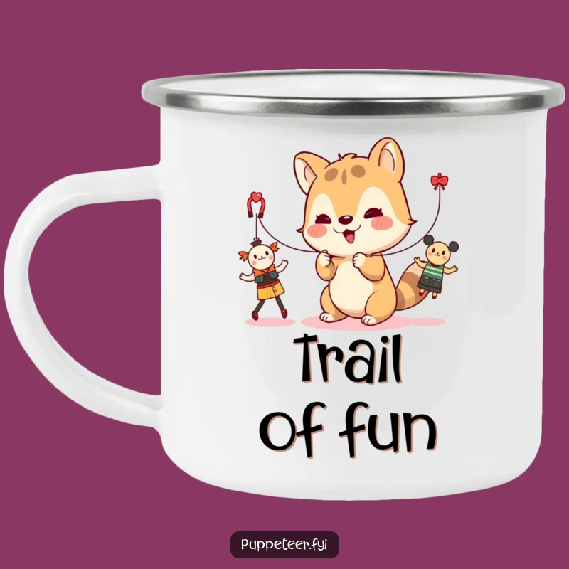 Funny Adventure Puppets Mug - Cute Animal Camp Cup Funny Gift
