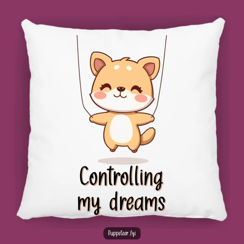 Funny Animal Puppet Master Pillow: Cozy Playtime Fun!