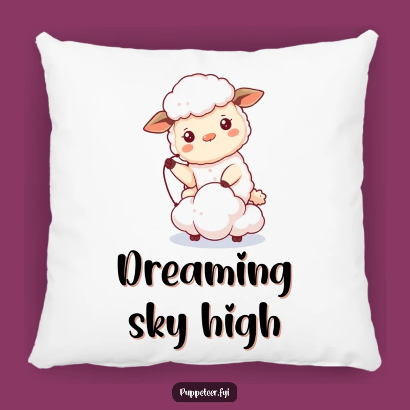 Funny Sheep Cloud Pillow: Cozy Comfort with Beaming Sheep's Dreamy Touch!