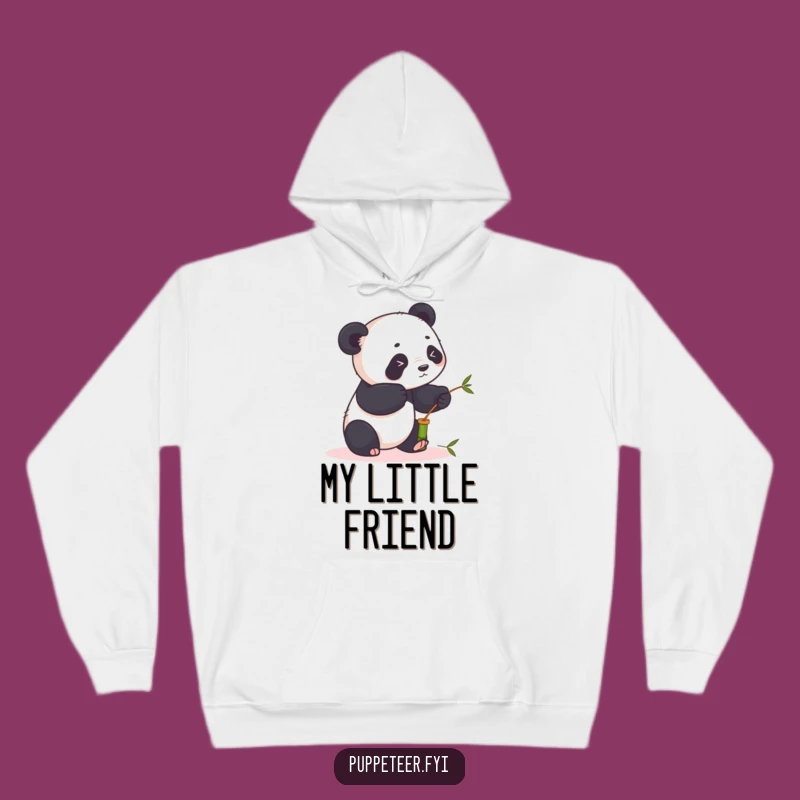Funny Panda Puppet Hoodie: Cozy Up with Playful Panda's Bamboo Creations!