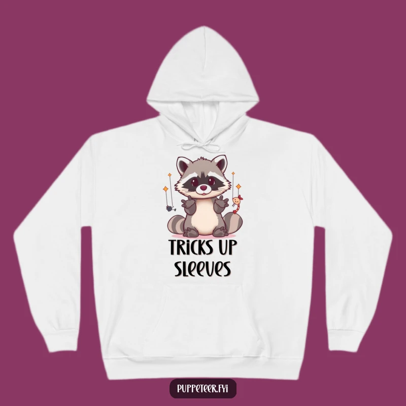 Funny Puppet Master Raccoon Hoodie: Cozy Up with This Dexterous Kawaii Wear