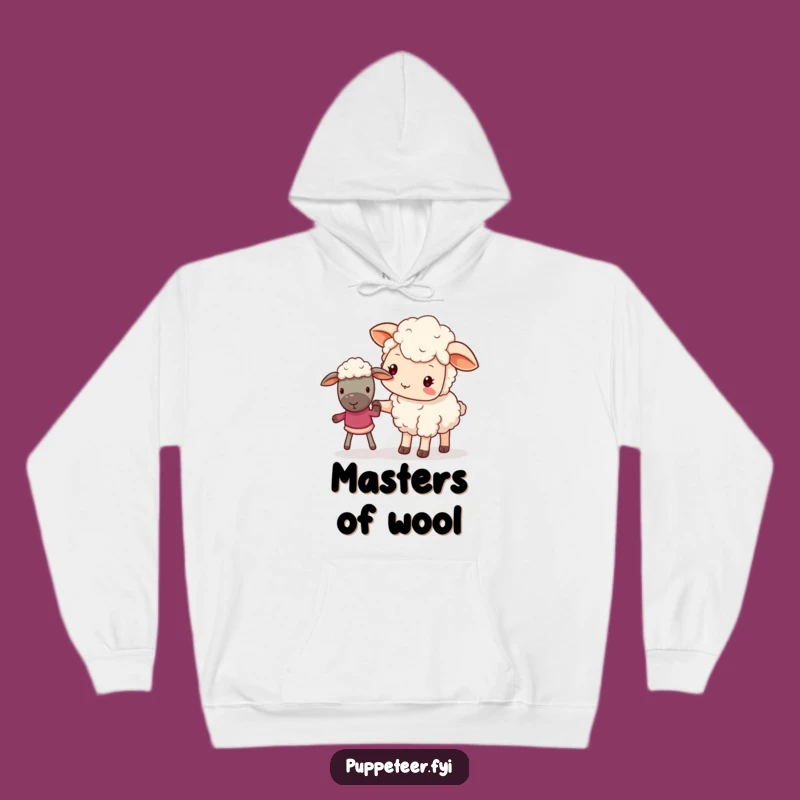 Funny Guiding Sheep Hoodie: Cozy Up with This Gentle Kawaii Wear