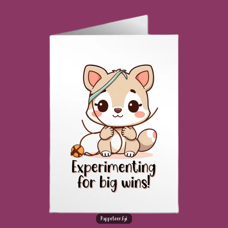Free Printable Congrats Card: Clever Animal Explorer, String Solutions, Download Gift