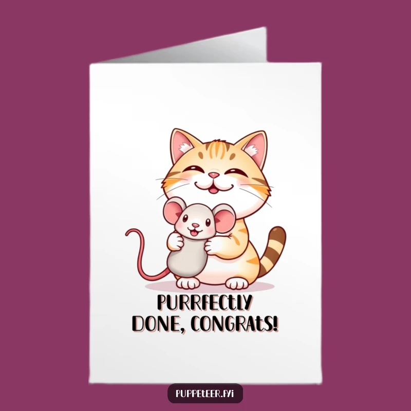 Free Printable Congrats Card: Playful Victory Funny Downloadable Gift