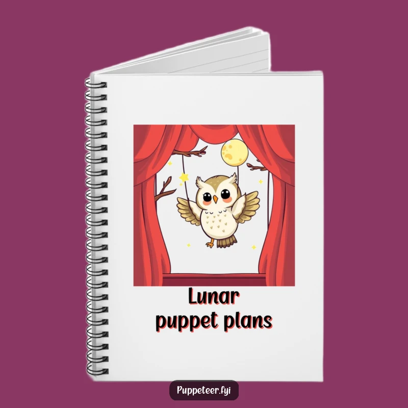 Whimsical Owl Puppet Master Notebook: Capture Your Dreams!