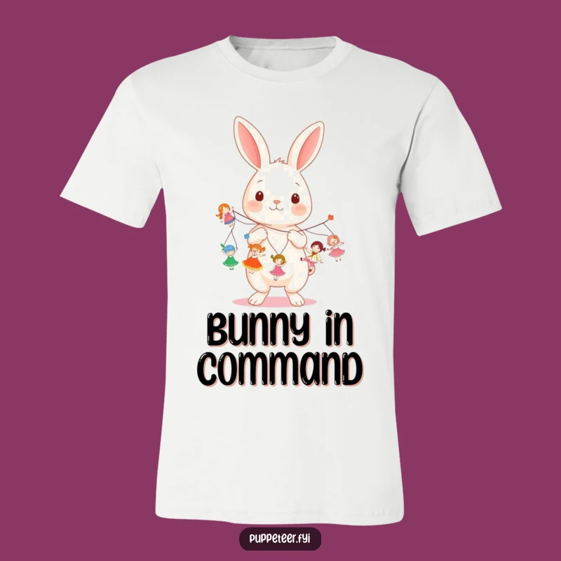 Funny Rabbit Doll Master T-Shirt - Dance Through Life!