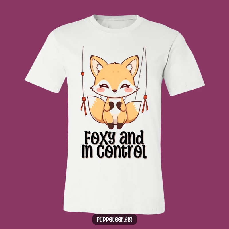 Funny Graceful Fox T-Shirt - Wear Your Whimsy!