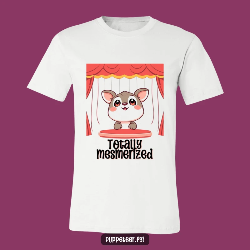 Funny Happy Animal Puppet Lover T-Shirt - Whimsical Animal Art Gift
