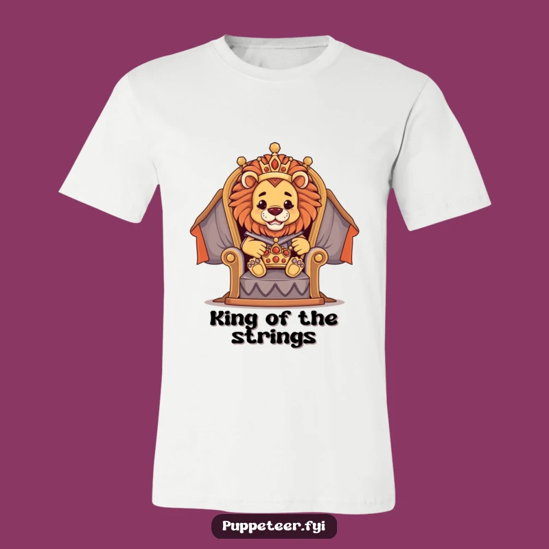 Royal Lion Puppet Master T-Shirt: King of Puppets!
