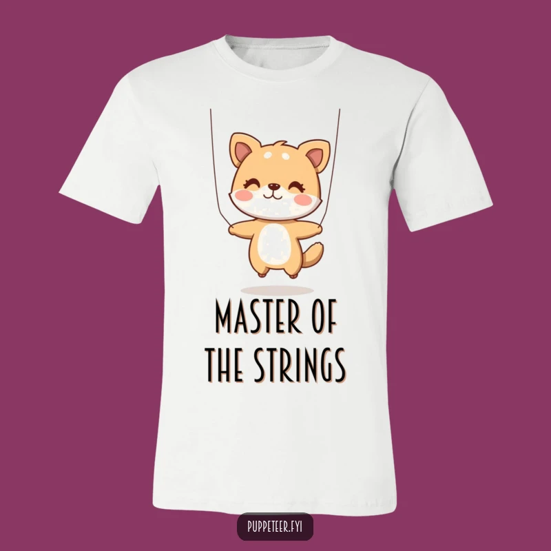 Funny Animal Puppet Master T-Shirt: Strings of Laughter!