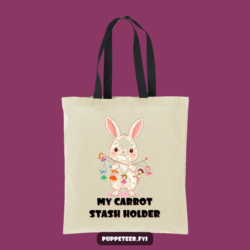 Funny Rabbit Doll Master Tote Bag - Carry the Fun!